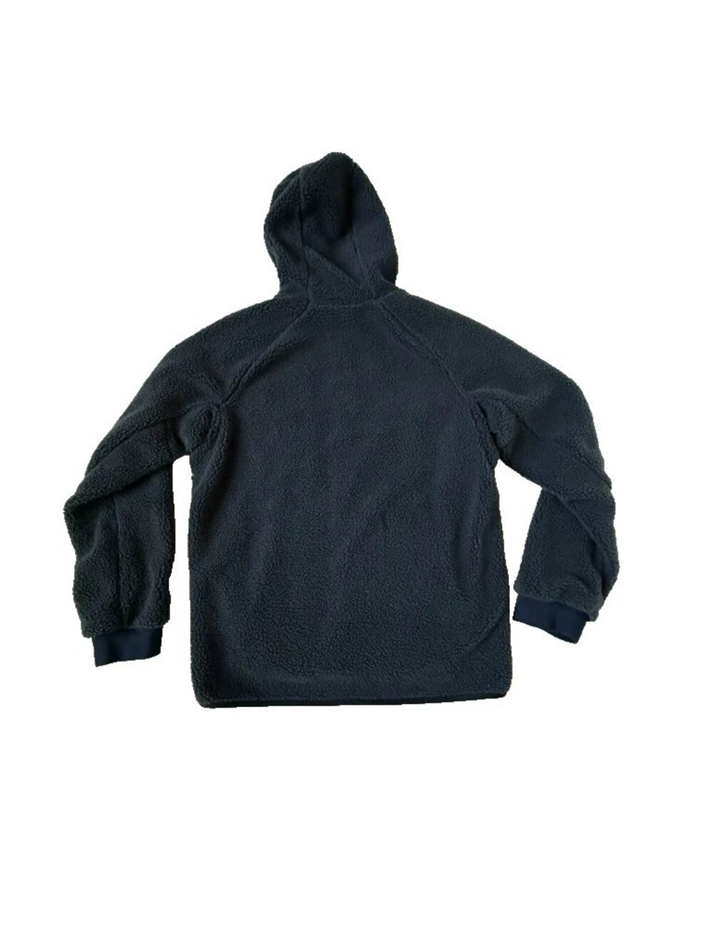 Nike Mens L Full Zip Sherpa Jacket Blue Fleece AQ2767-451 Windrunner Coat Hoodie - Picture 6 of 11